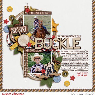 Bringing Home the Buckle
