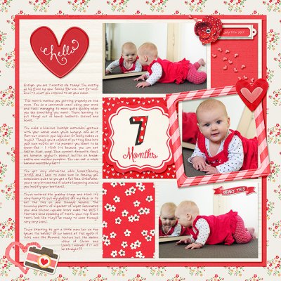 Evelyn at 7 Months