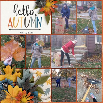 Raking Leafs