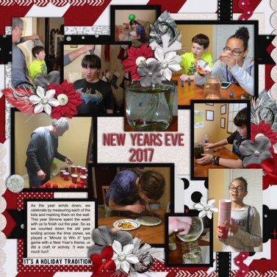 New Year's Eve 2017 June 2018 Bingo #5