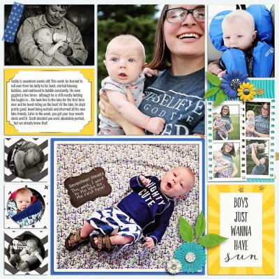 Teddy- Seventeen Weeks (left)