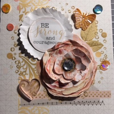 Be strong card