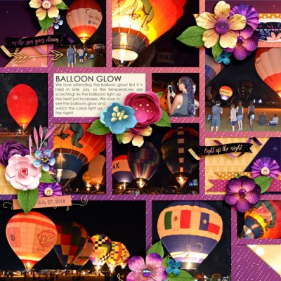 Balloon Glow 2018 July 2018 Bingo #21