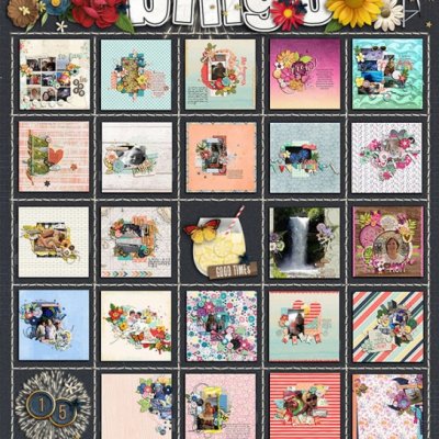July 2018 Bingo Card