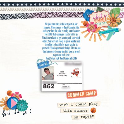 Summer Camp July 2018