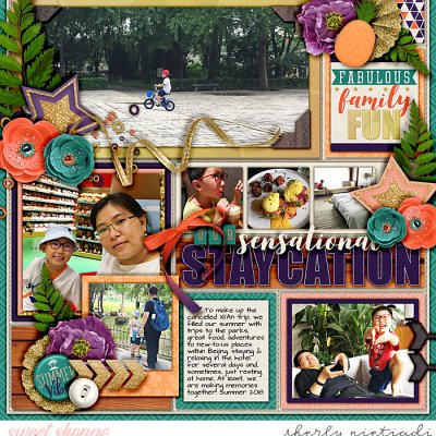 our staycation