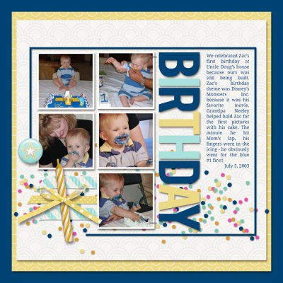 First Birthday