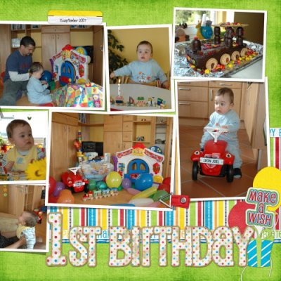 Leon's 1.Birthday Page 2
