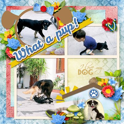 My dog and me