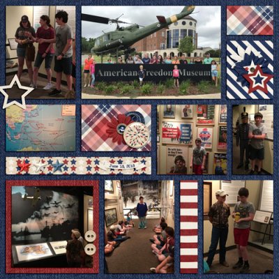 American Freedom Museum Page One