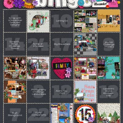 Nov 2018 Bingo