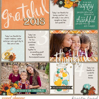 30 Days of Gratitude- Page 1