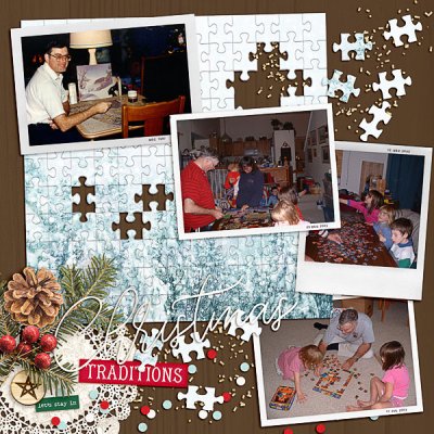 Christmas Puzzles Tradition -  page 1