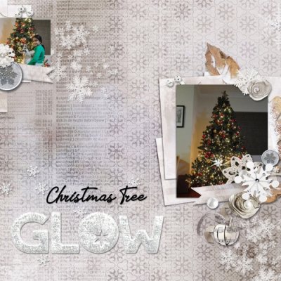 Christmas tree glow