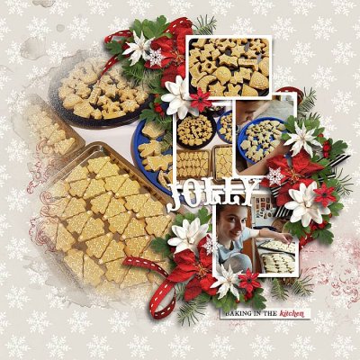 Christmas baking