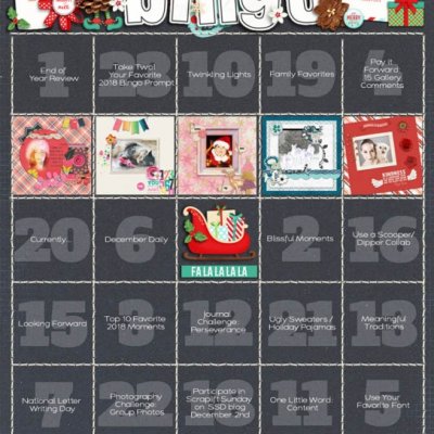December Bingo Card