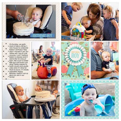 Korbin's Birthday (left)