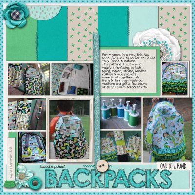 Back to School Backpacks- Jan Passport #? 9?