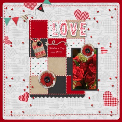 valentine's day roses
