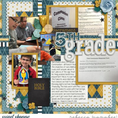 5th grade communion classes
