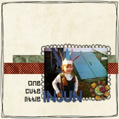 One Cute Little Injun