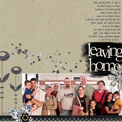 leaving home