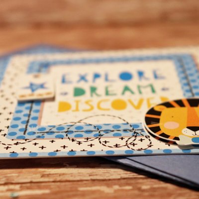 Welcome Baby Boy card