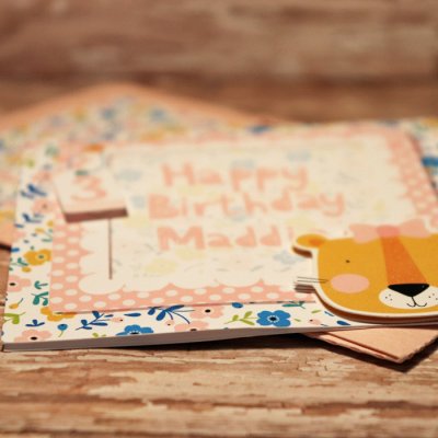 Welcome Baby Girl card