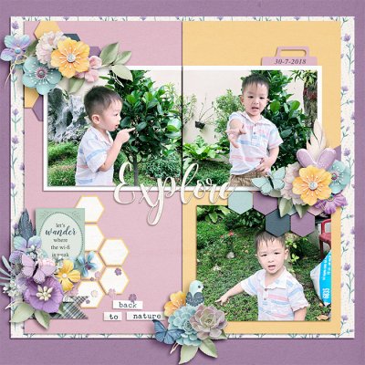 Little explorer!