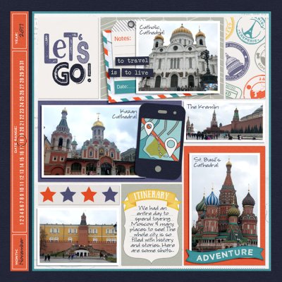 Moscow Touristing (Left)