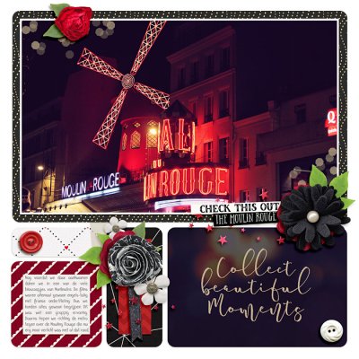 Mouling Rouge by night