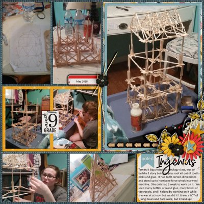 Toothpick Tower
