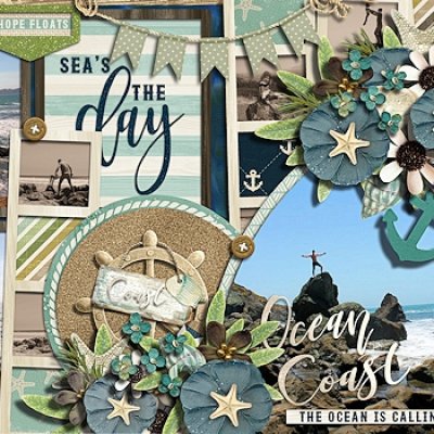 Ocean coast full layout