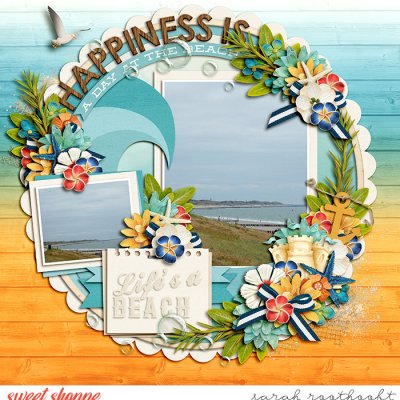 Happiness is a day at the beach