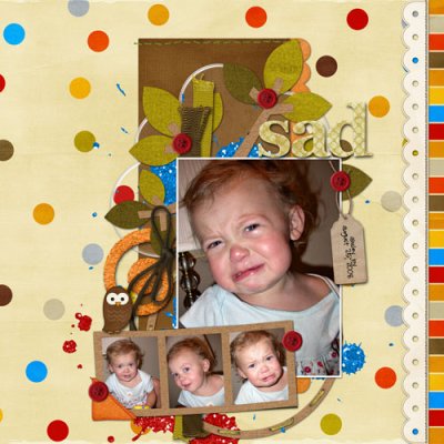 {a} sad