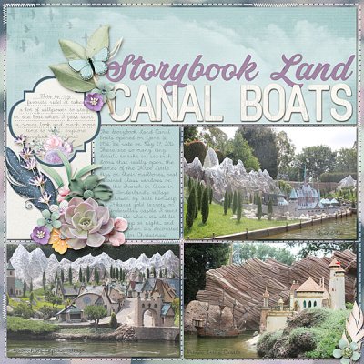 Storybook Land Canal Boats (R)- Sept #10 Passport