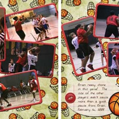 Basketball!  Shoot!