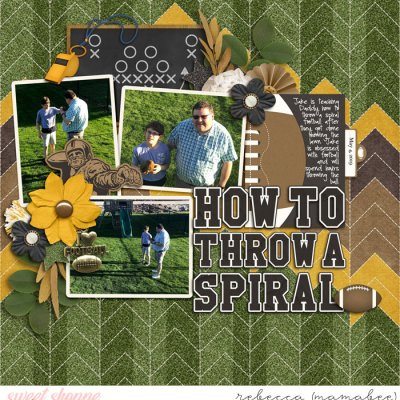 how to throw a spiral