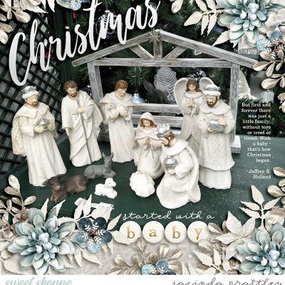 Christmas started with a baby