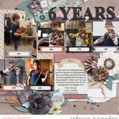6 years violin and viola