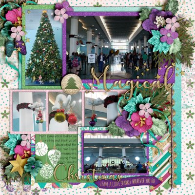 Magical Christmas Port Decor