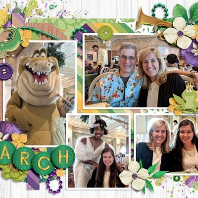2020 Disney Calendar - March