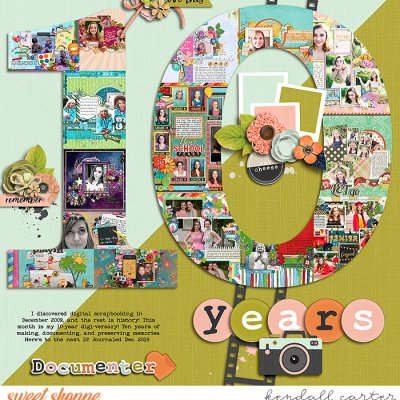 10 Years of Digital Scrapbooking