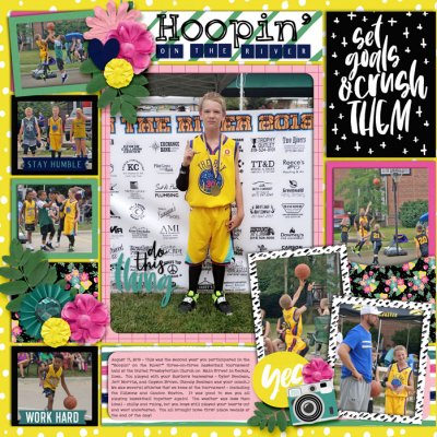Hoopin on the River - Left