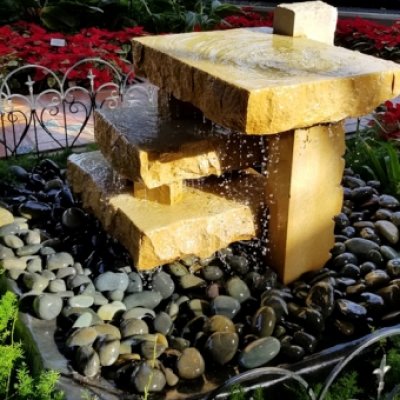 mini waterfall