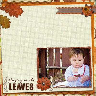 Playing in the Leaves