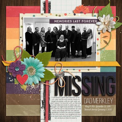 Missing Dad Merkley