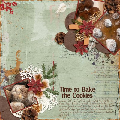 Time to bake the cookies