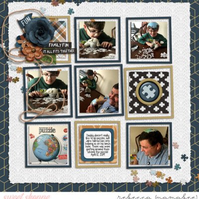 Family Puzzle time