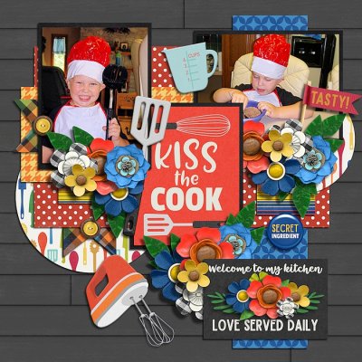 Kiss the cook